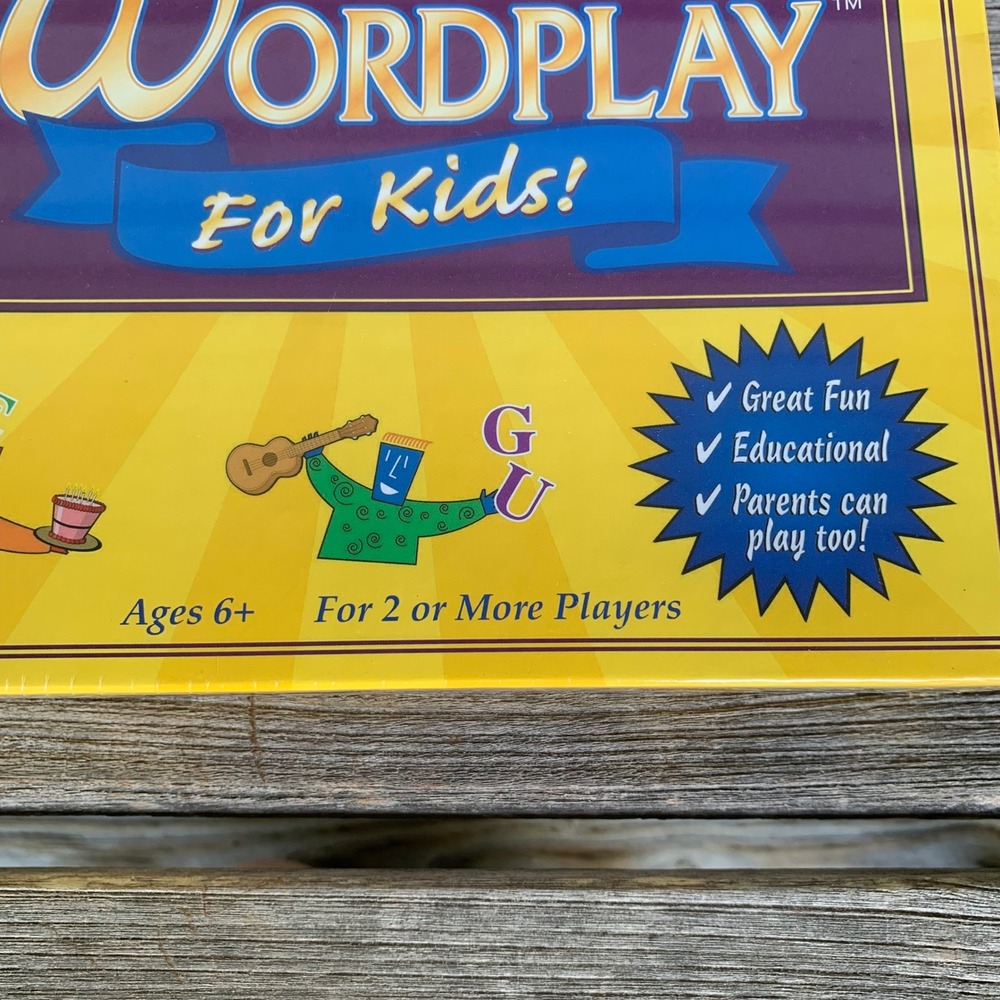 Wordplay For Kids Board Game 2007 Educational Spelling NEW Ages 6+ Literacy - Picture 3 of 8